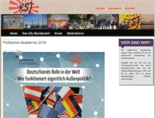 Tablet Screenshot of ksj.de